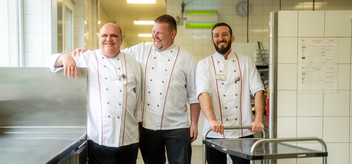 Drei Köche der AWO Pfalz  