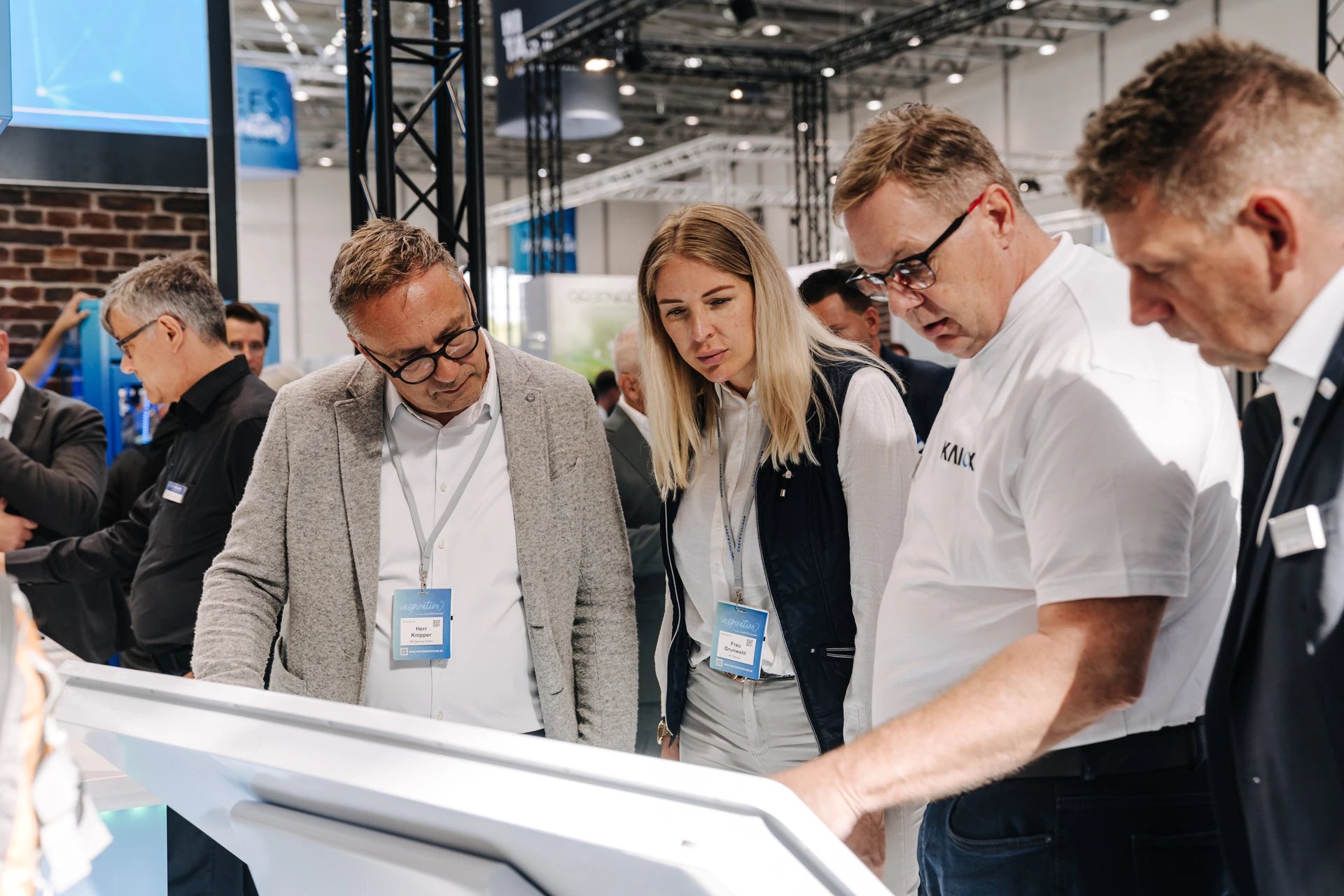 Beratungssituation bei KAIOX auf der CHEFS CULINAR Messe