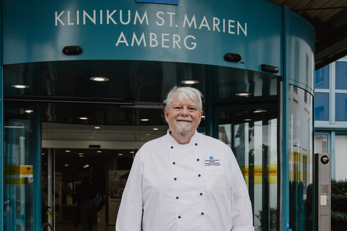 Küchenleiter Klinikum St. Marien Amberg am Eingang