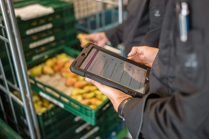 Digitaler Wareneingang